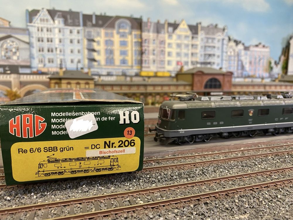 Hag Modelleisenbahnen: HAG 206 Re 6/6 SBB H0 "Bischofszell" – Gebraucht aus Glattpark (Opfikon) von anywaya23 1