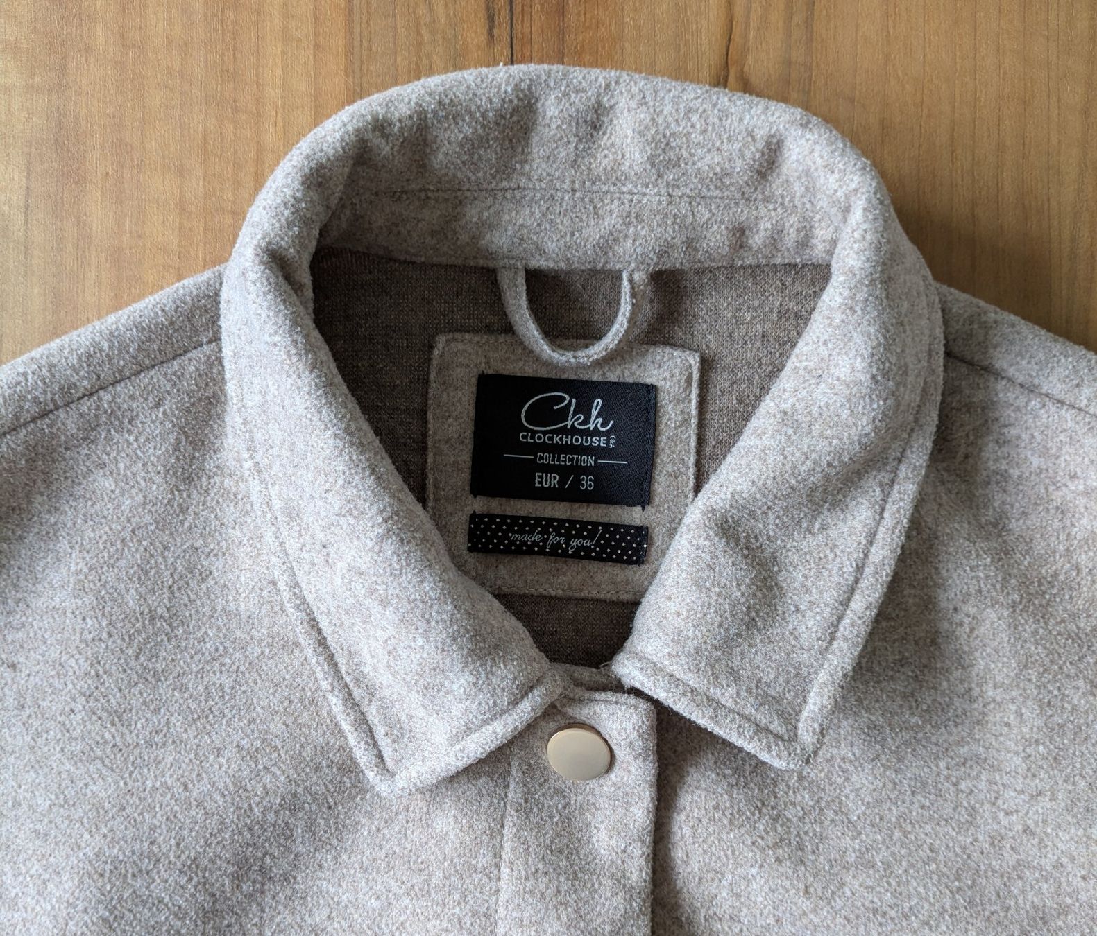 C&A Vestes: Flanell-Jacke oversize "Clockhouse/C&A" Gr. 36 – D'occasion à Bonstetten par Scoutinggirl 2