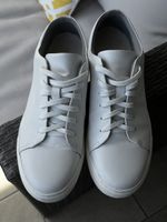 Andrea Rossi Herren Sneakers Gr. 44 – Echtleder – Weiss 