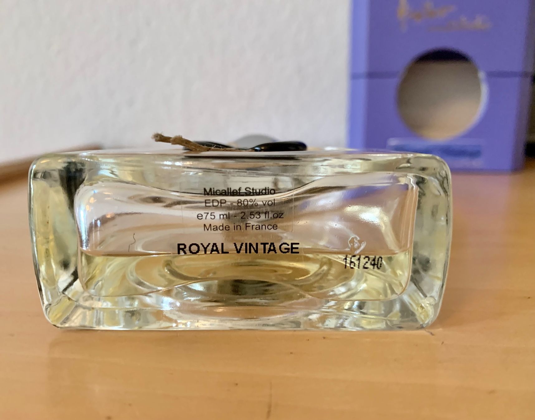Parfum & Eau de Toilette: Royal Vintage Micallef 1.5ml Probe – Gebraucht aus Bern von Nspc 1