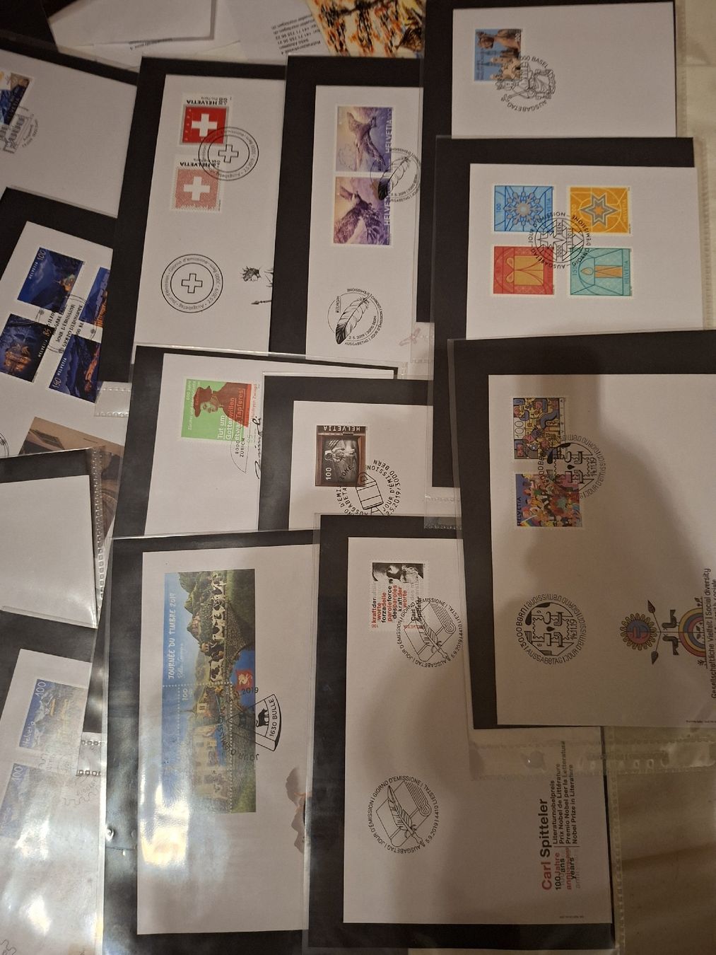 Alle Briefmarken: FDC 2018 / 2019 / 2020 74Stk. – Gebraucht aus Balgach von SIMEON27 5
