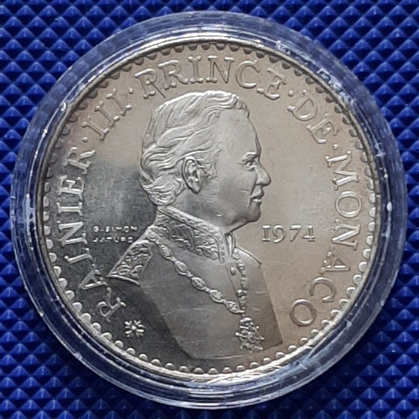 Tutti le monete: 50 Francs 1974 Monaco – Usato da Carouge GE venduto da cecob0909 1