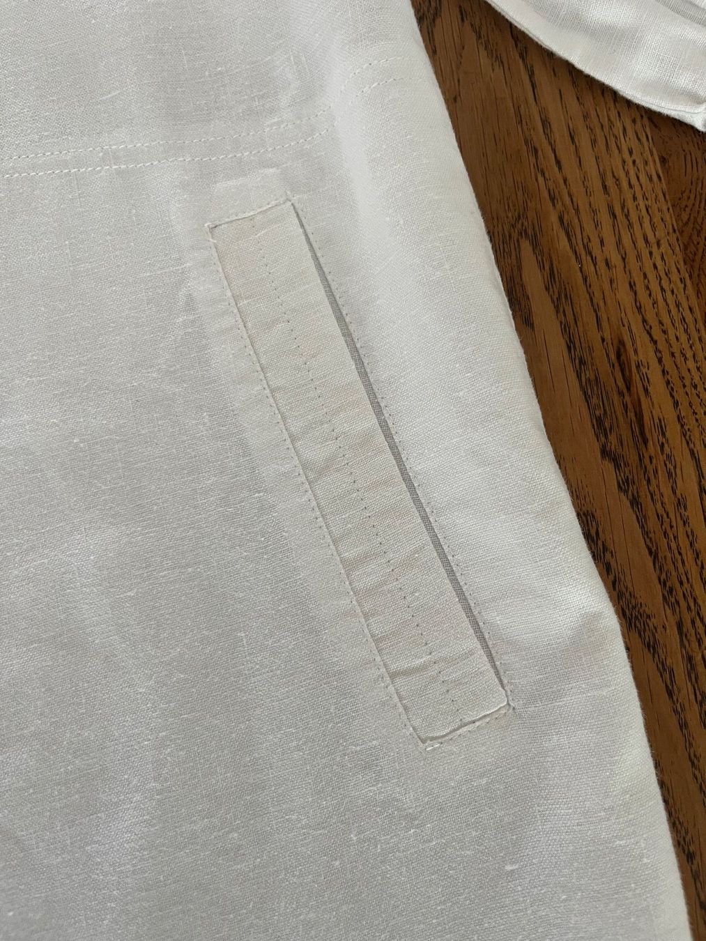 Gérard Darel Vestiti: Weisses Leinenkleid von Gerard Darel – Usato da Stans venduto da valeriamanuela 5