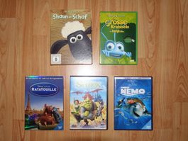 DVD Kinderfilme Sammlung, 9 Filme