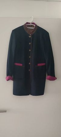 White Label Mantel Trench Gr. 36 blau 