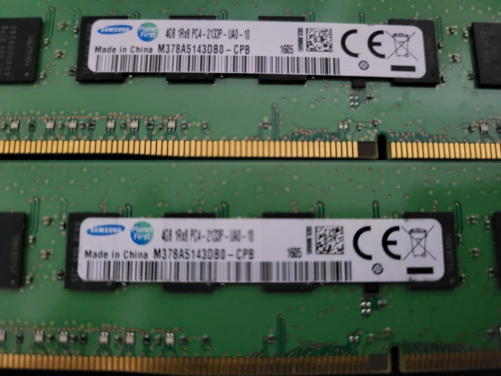 Samsung Memoria / RAM: 2x4gb ddr4 ram – Usato da Waldstatt venduto da Durstigog 2