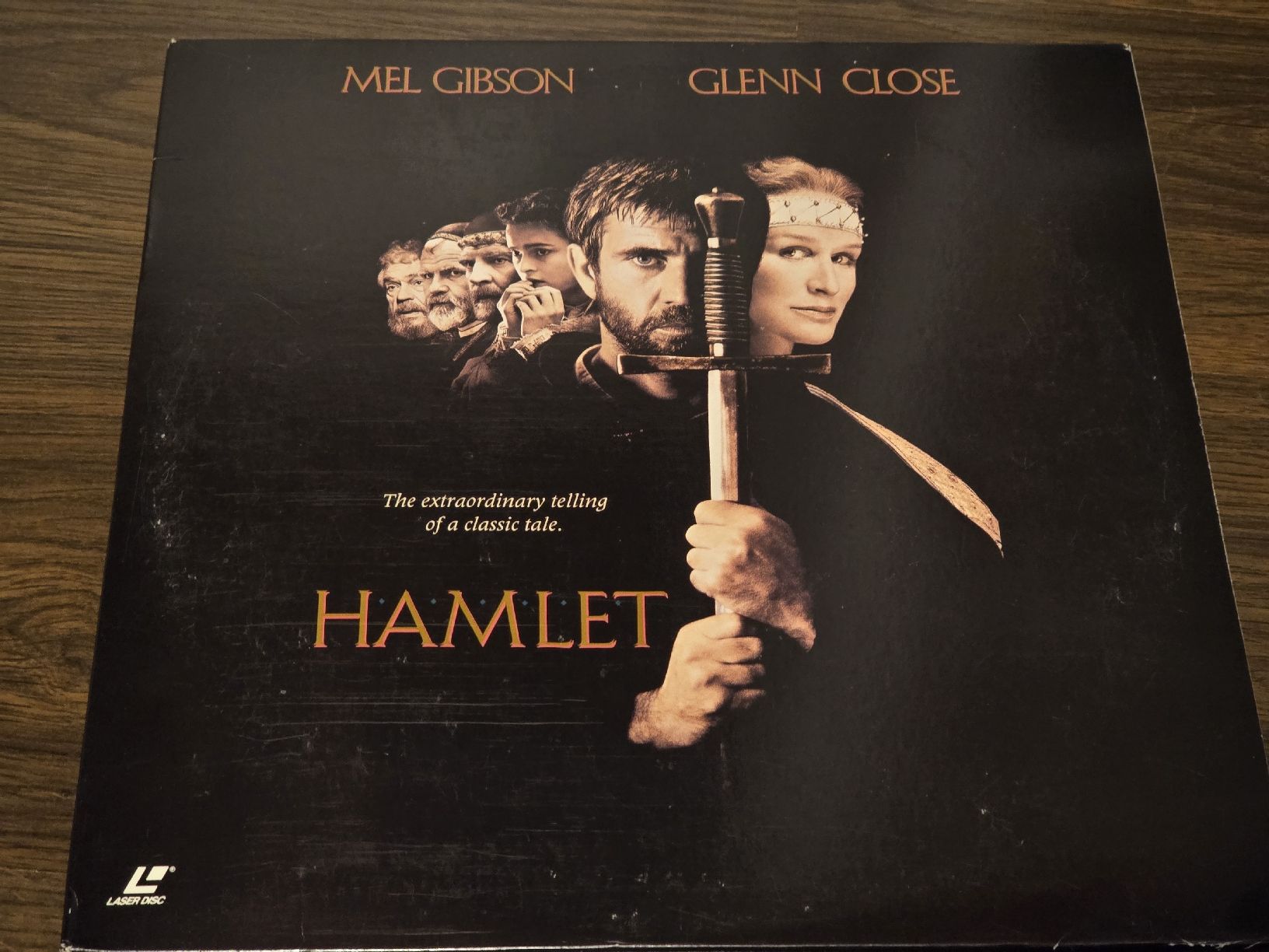 Hamlet Laserdisc Mel Gibson Glenn Close - Top Zustand! (Gebraucht) in