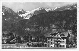 Hohfluh Hasliberg BE Hotel Bellevue Wetterhornblick