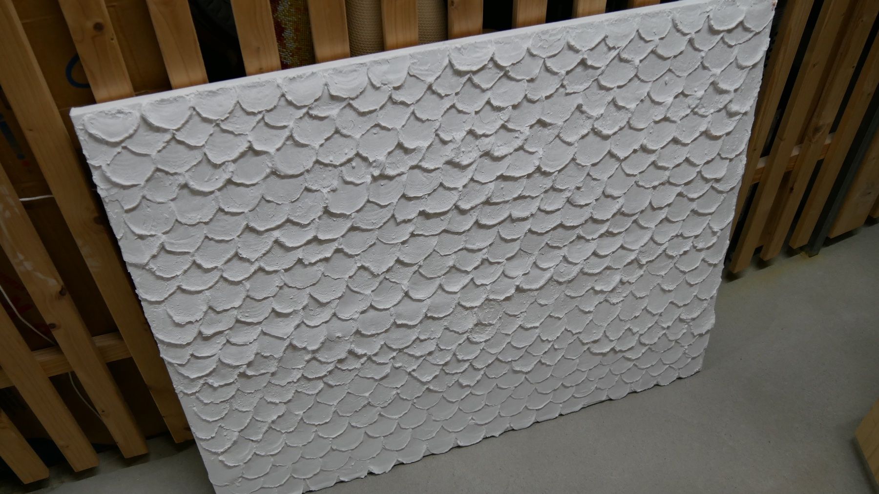 Foto & Immagini: Abstraktes Bild Leinwand Acryl Strukturpaste – Nuovo e nell'imballaggio originale da Zürich venduto da julia_vina 1