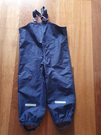 Salopette de pluie taille 110/116