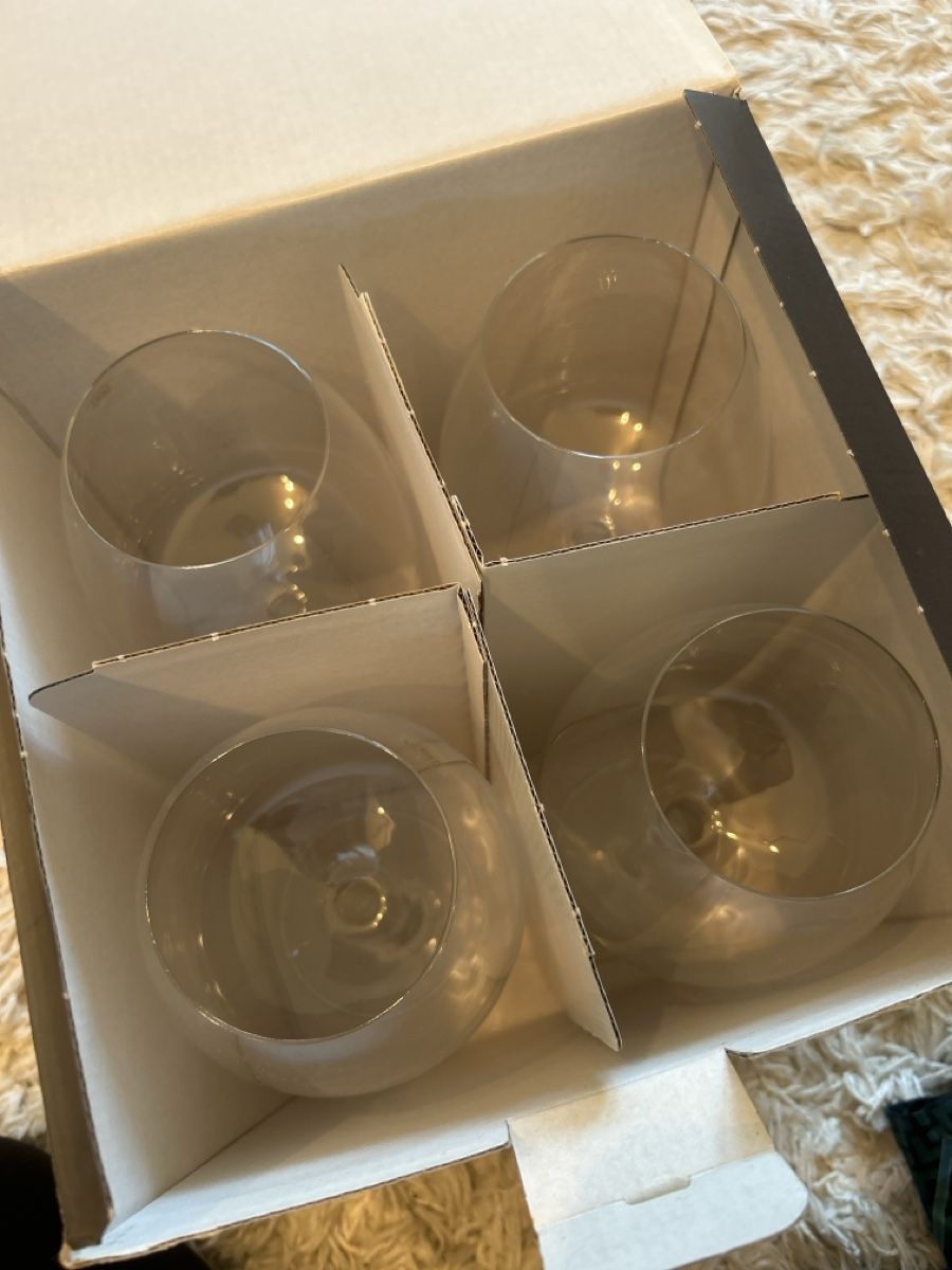 Bicchieri: Set 4 verres vin Crystal Bohemia alterego neuf – Nuovo (secondo la descrizione) da Zürich venduto da chess_not_checkers 1