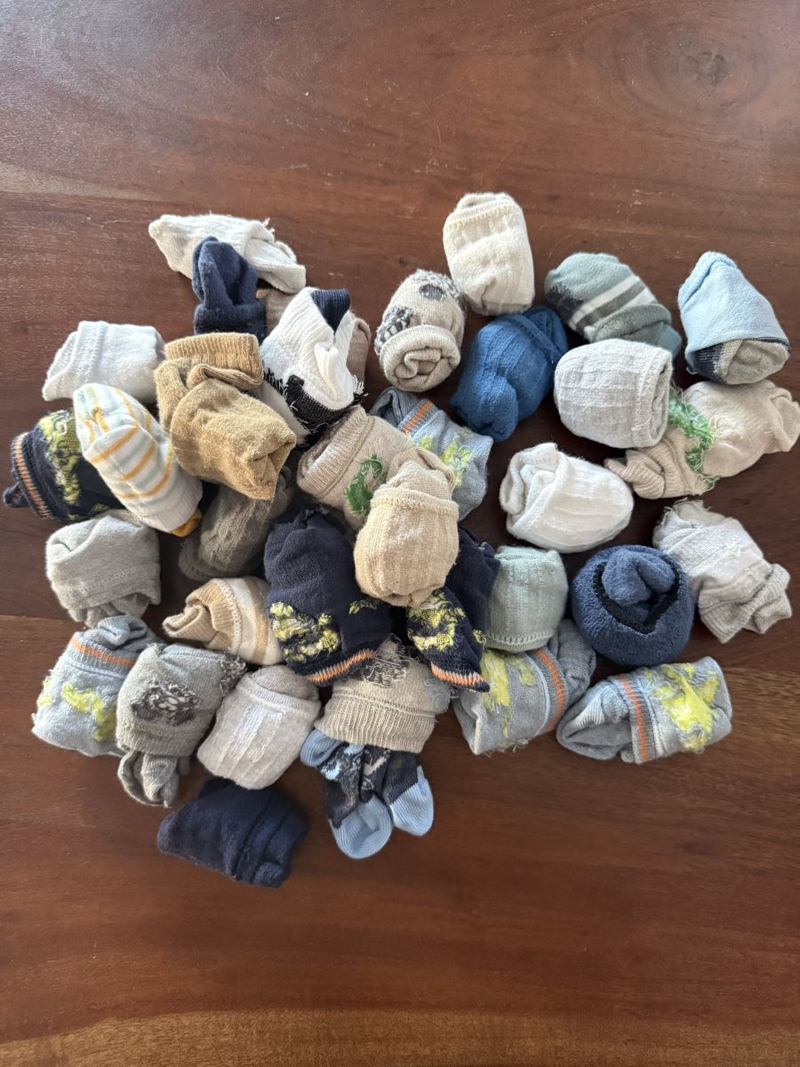 Calze per bambini: Set Babysocken div. Grössen 18-20 – Usato da Kreuzlingen venduto da hae23