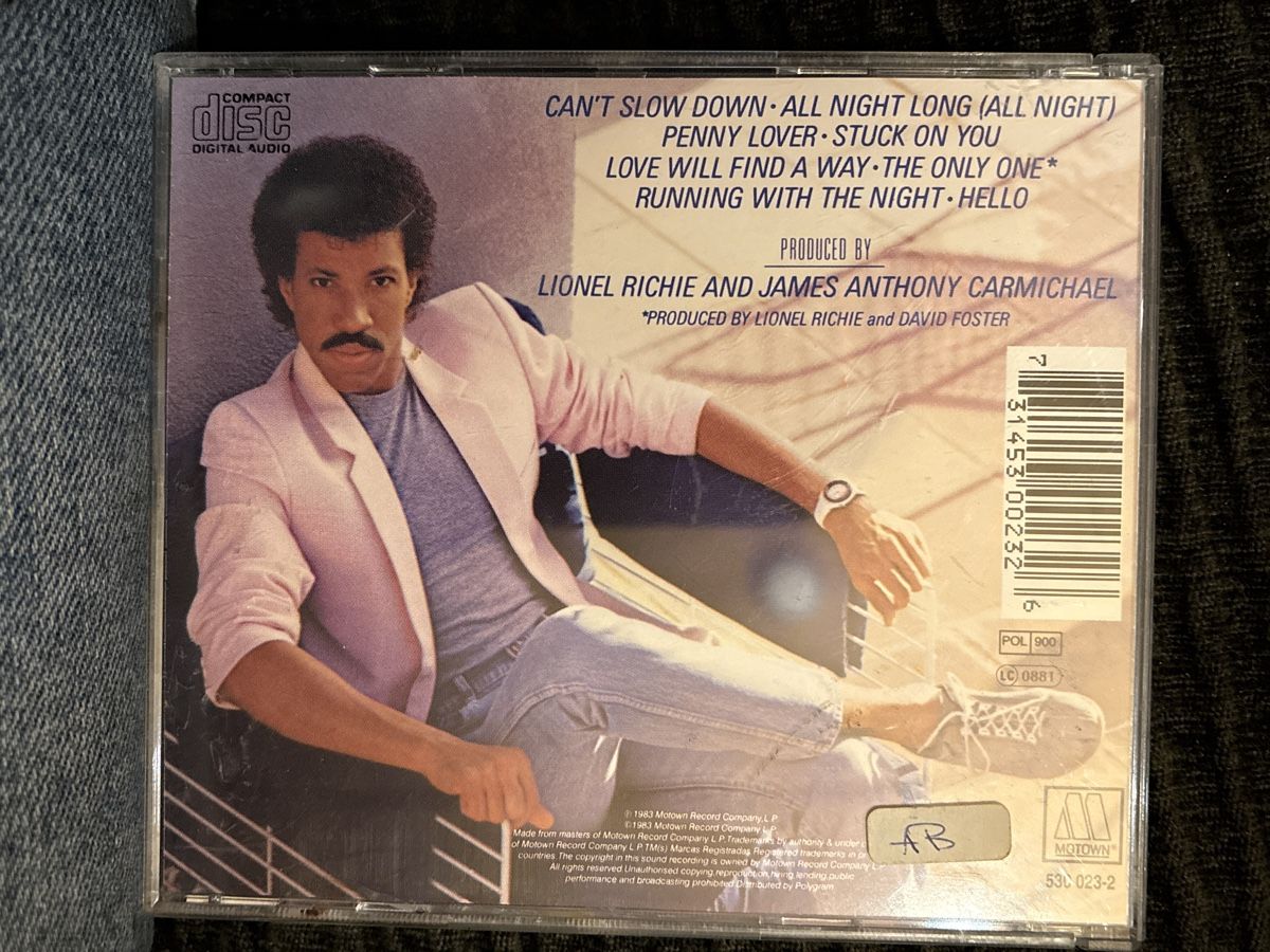 CD: CD Lionel Richie – Usato da Rümlang venduto da euqinom16 1
