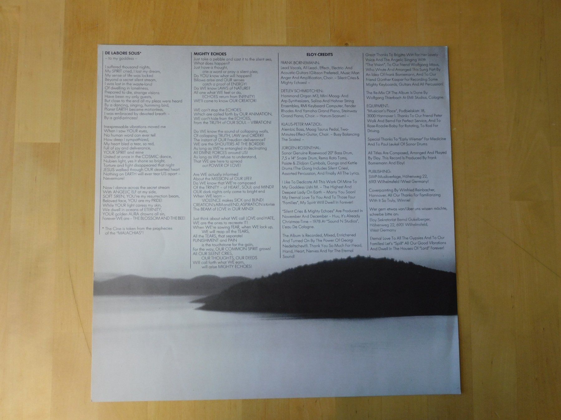Dischi in vinile: Eloy - Silent Cries And Mighty Echoes – Usato da Emmenbrücke venduto da Dickens 2