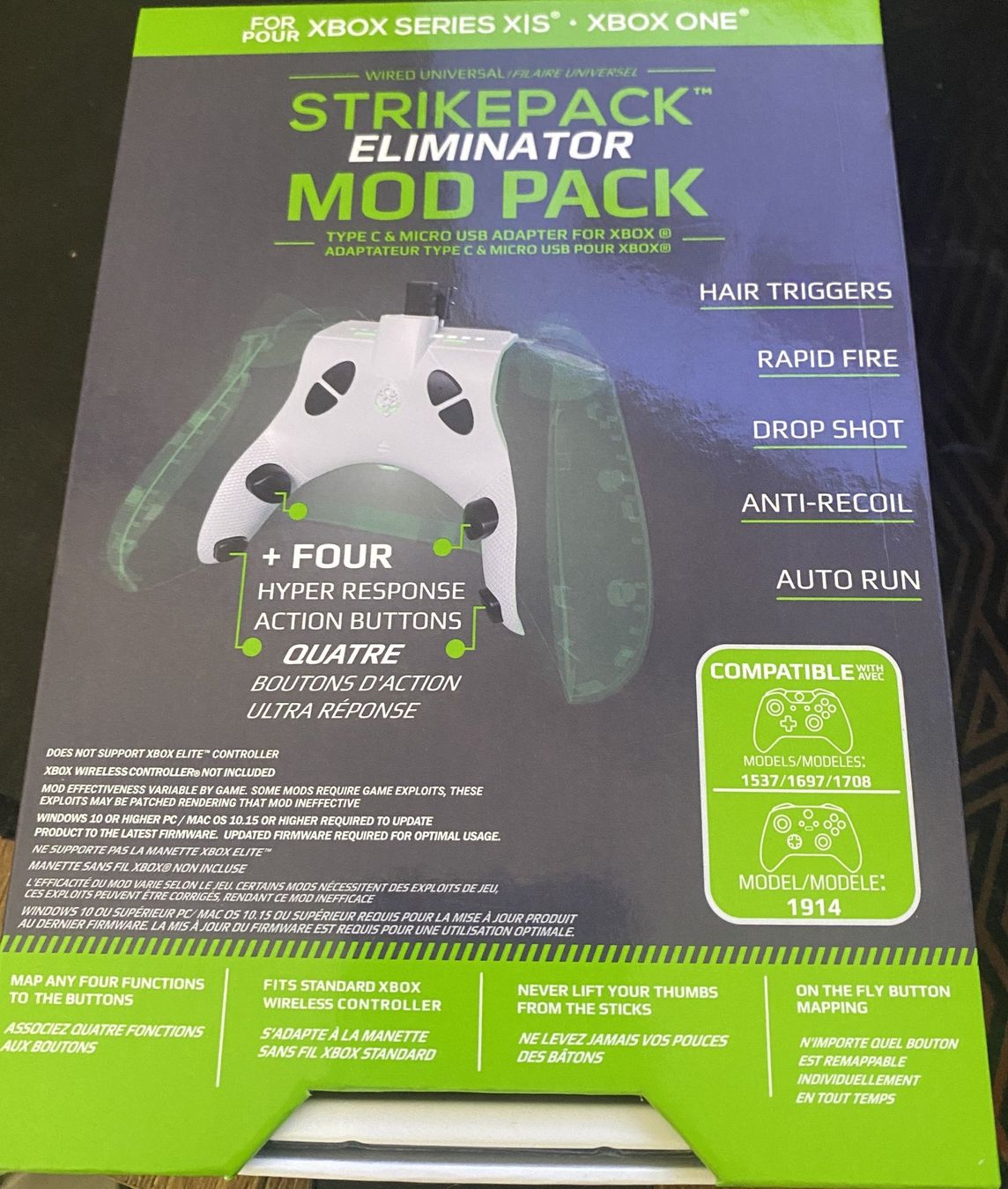 Controller: Strikepack Eliminator MOD PACK XBOX – Gebraucht aus Pâquier-Montbarry von Chriis_1992 1