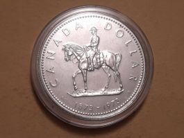 Kanada 1 Dollar "Mountie" 1973 Silber
