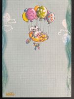 Vintage Diddl-Blatt A5 Nr. 231 Luftschiff-Abenteuer