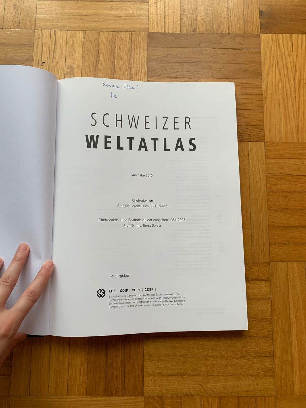 Libri: Schweizer Weltatlas – Usato da Luzern venduto da Simona15 3