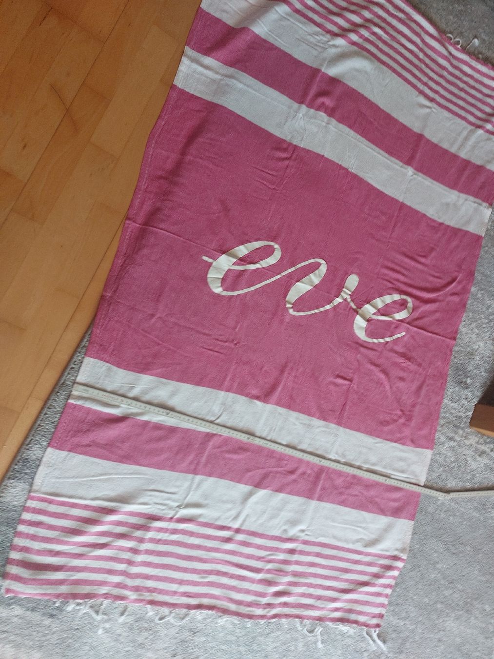 Coperte: Badetuch 156x 92 Leinen – Nuovo (secondo la descrizione) da Landquart venduto da Cedes 2