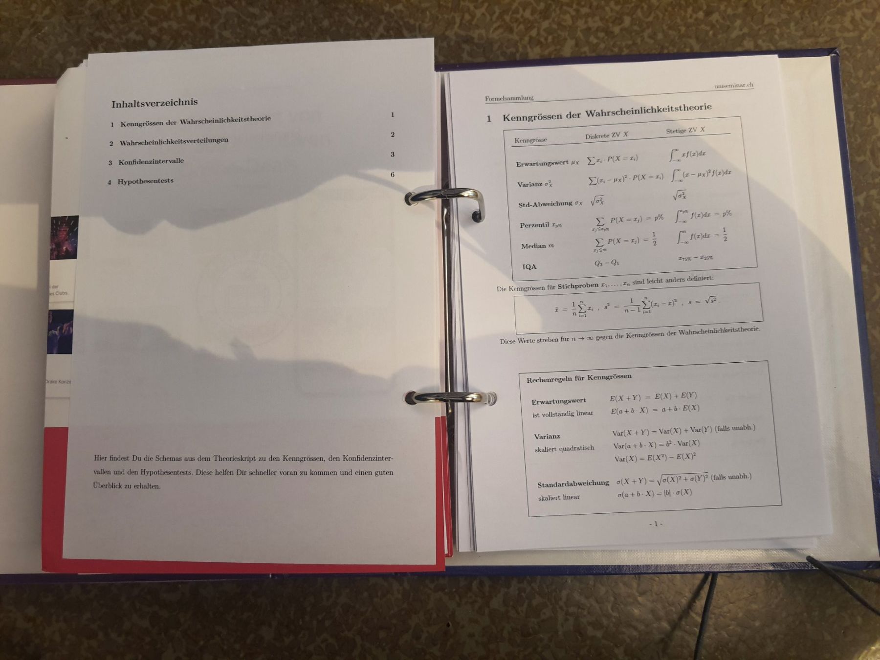 Raccoglitori: UniSeminar Statistik (Wirtschaft) – Usato da Flawil venduto da rcnkr 8