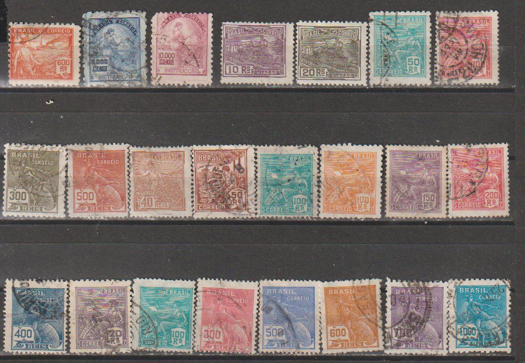 Tutti i francobolli: Brésil, variés et anciens! – Usato da Crans-Montana venduto da kira56
