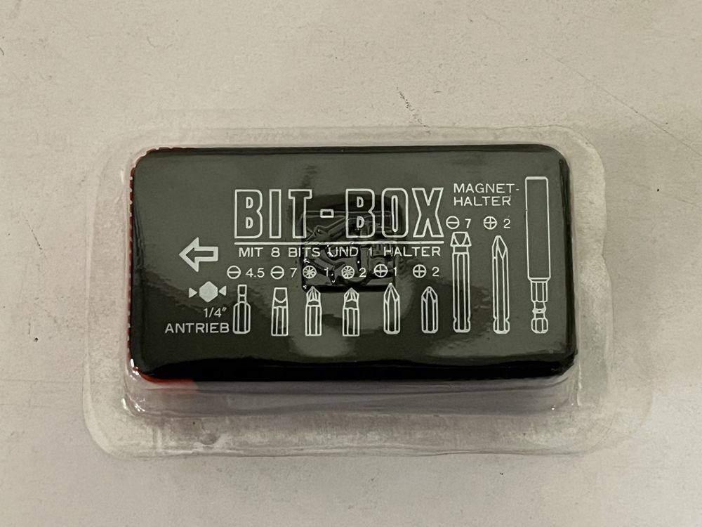 Bit-Box mit 8 Bits und 1 Halter, Magnet-Halterung! (nik136) (Neu ...