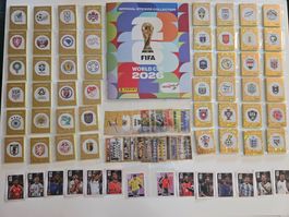 Panini WM 2026 - 980 stickers - 12 Coca-Cola - 2 Extra St.