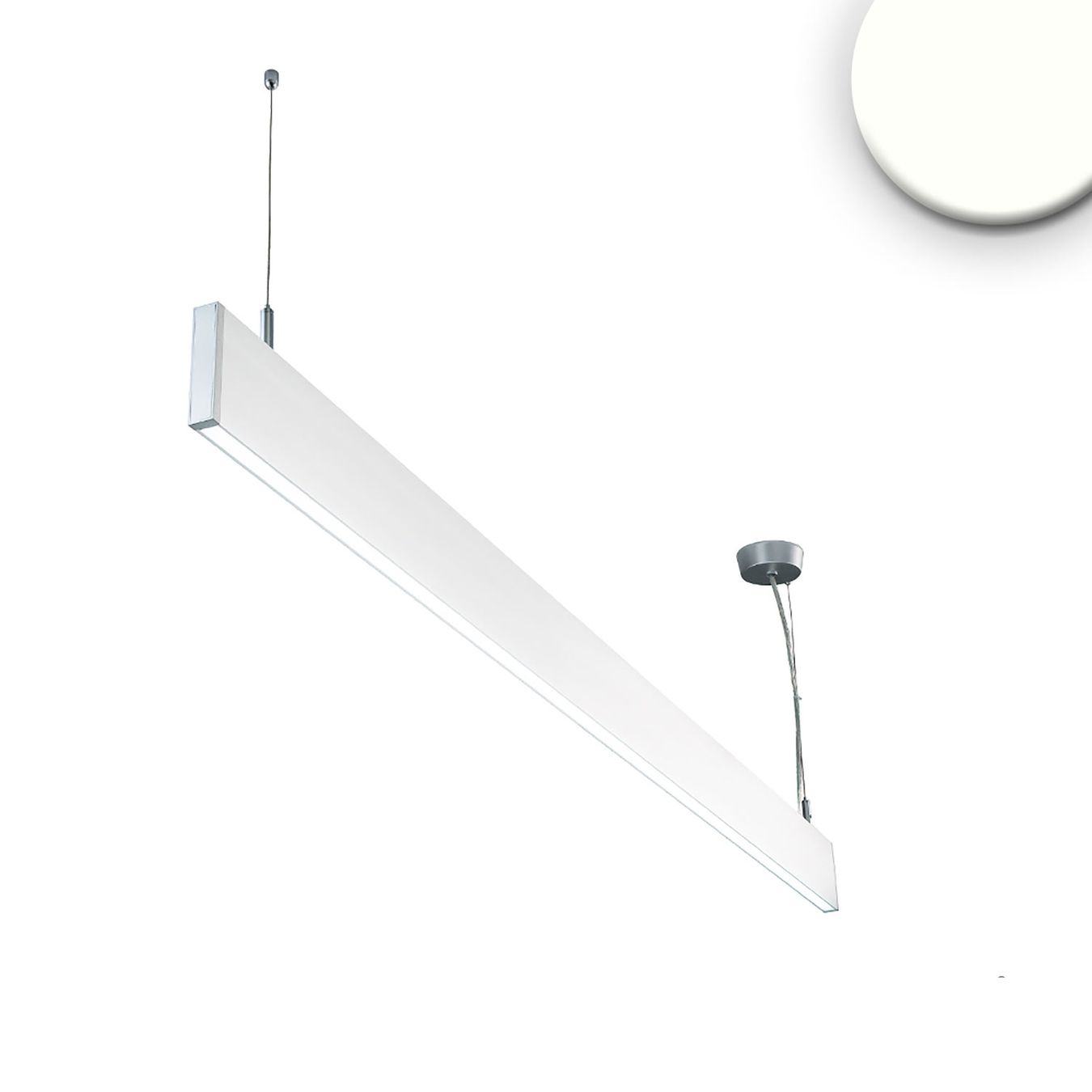 Lampadari & plafoniere: LED Pendelleuchte, Weiss, 60 cm Länge – Nuovo (secondo la descrizione) da Kreuzlingen venduto da Smart-Light