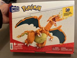 Mega Bloks Pokémon Glurak Bauset OVP Neu & Ungeöffnet 