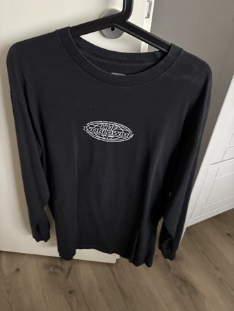 HUF Worldwide Langarmshirt, Schwarz