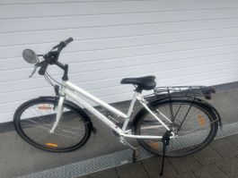 Crosswave Steelrider City Bike White 7-Speed Used