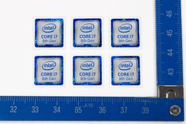 INTEL CORE i7 8th AUFKLEBER ¦ STICKER