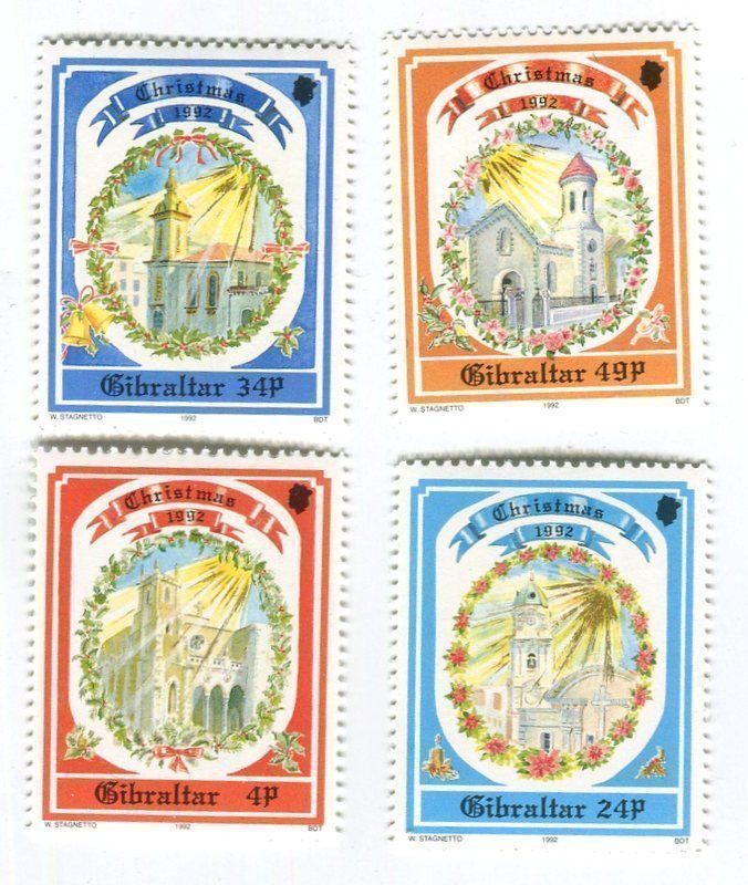 Tous les timbres: Briefmarken "Kirchen". Gibraltar – Neuf avec emballage d'origine à Basel par Butsch5