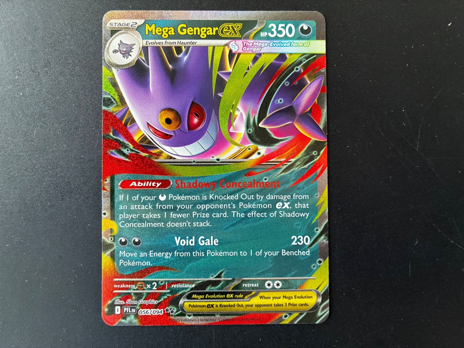 Pokémon Sammelbilder & Trading cards: Mega Gengar EX 056/094 - Phantasmal Flames - en – Neu (gemäss Beschreibung) aus Hütten von yve_tf69