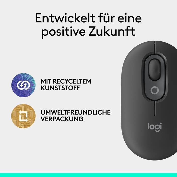 Logitech Mouse: Logitech POP Emoji Bluetooth Maus – Kabellos | Multi-Device – Nuovo e nell'imballaggio originale da Winterthur venduto da SwissTechStore 6