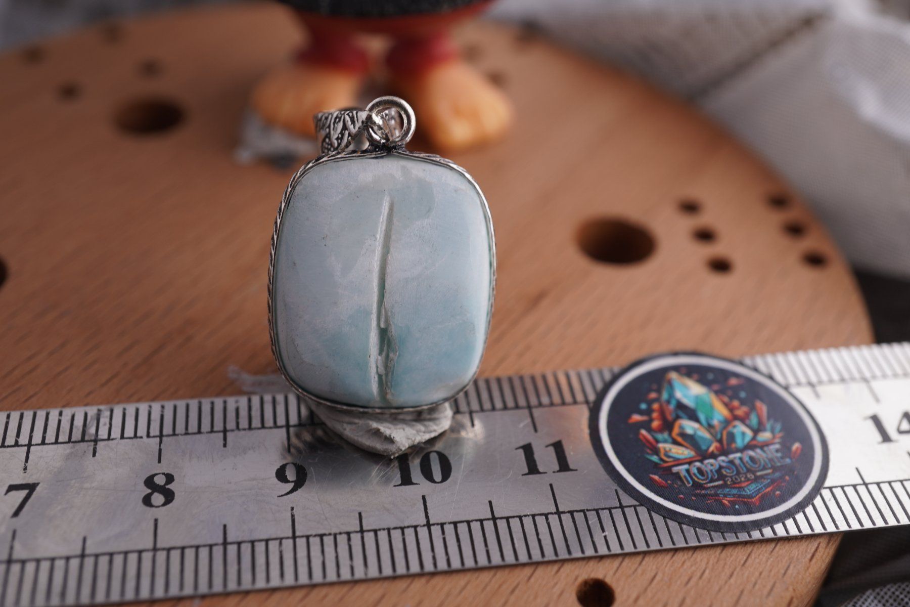 Ciondoli: Larimar   Blau  Top     Anhänger  Räumung – Nuovo e nell'imballaggio originale da Eschenbach SG venduto da topstone 3