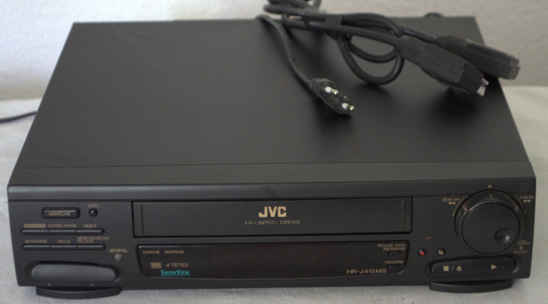 JVC Aufnahmegeräte: Videorecorder / magnétoscope JVC HR-J415MS – Gebraucht aus Collonges von arashee 1