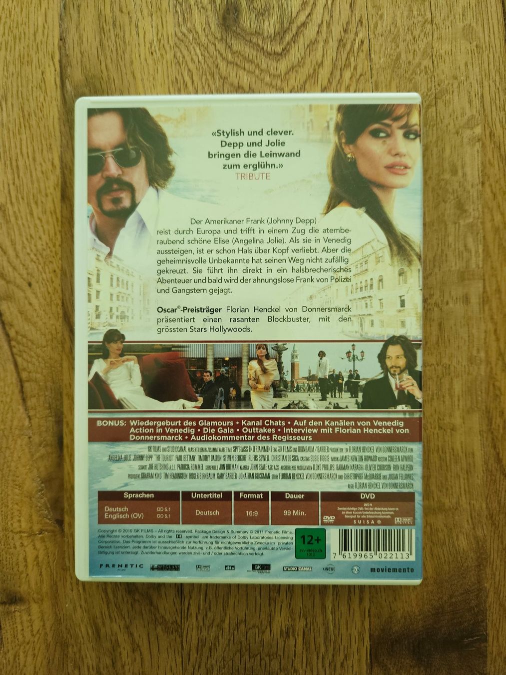 Tutti i DVDs: The tourist – Usato da St.Gallen venduto da Capsule_Corporation 1