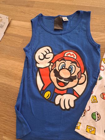 Mario Tanktopset zu verkaufen Grösse 122/128