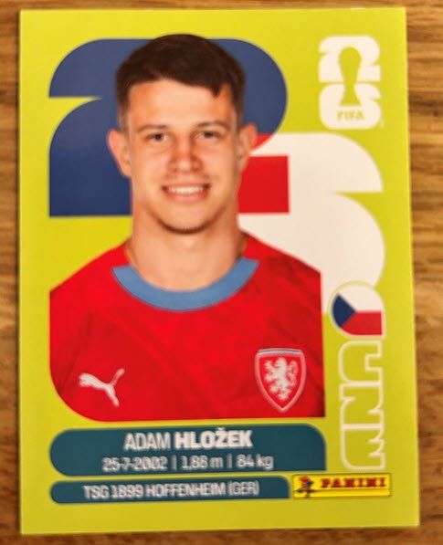 Panini Cartes à collectionner: Fifa WM 2026 Panini CZE 19 – Neuf (Voir description) à Romanshorn par Philpress