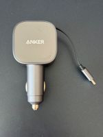 Anker Auto Ladegerät USB C 2x Ports Schwarz Neu
