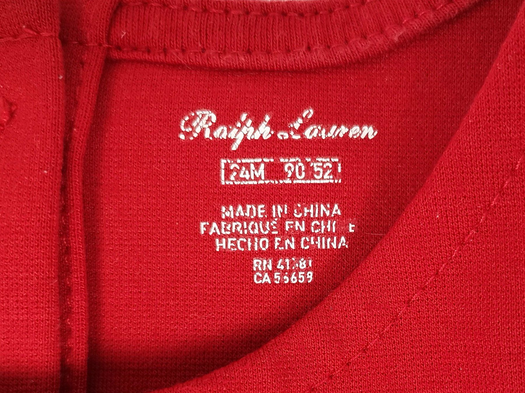 Ralph Lauren Kleider & Röcke: RALPH LAUREN Mädchen Kleid Rot mit Gürtel – Gebraucht aus Schaffhausen von Restwert_SH 4