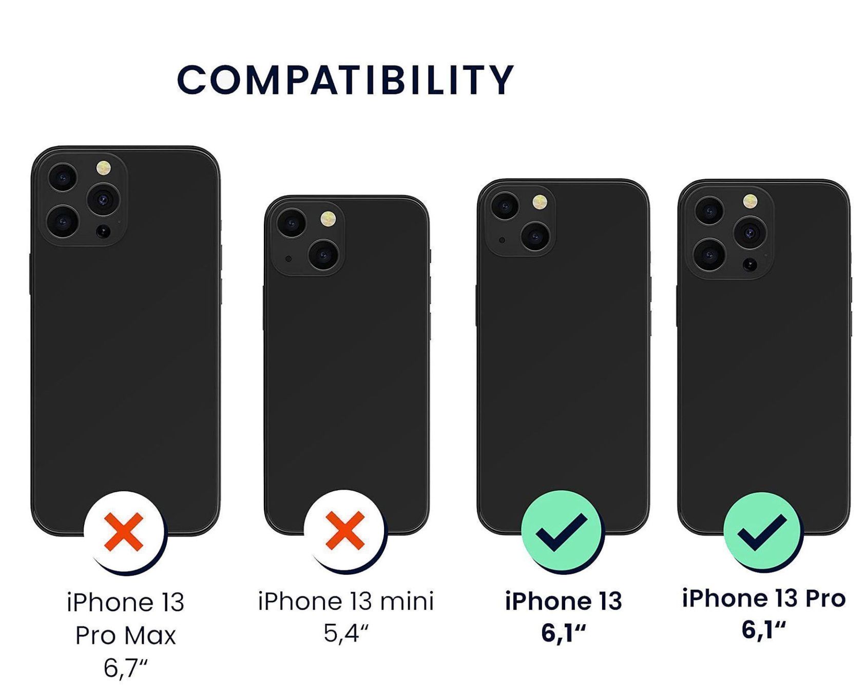 Cover & Protezioni schermo: iPhone 13 / 13 Pro Panzerglas Schutzglas Glas FULL DISPLAY – Nuovo e nell'imballaggio originale da Volketswil venduto da coverandmore 7