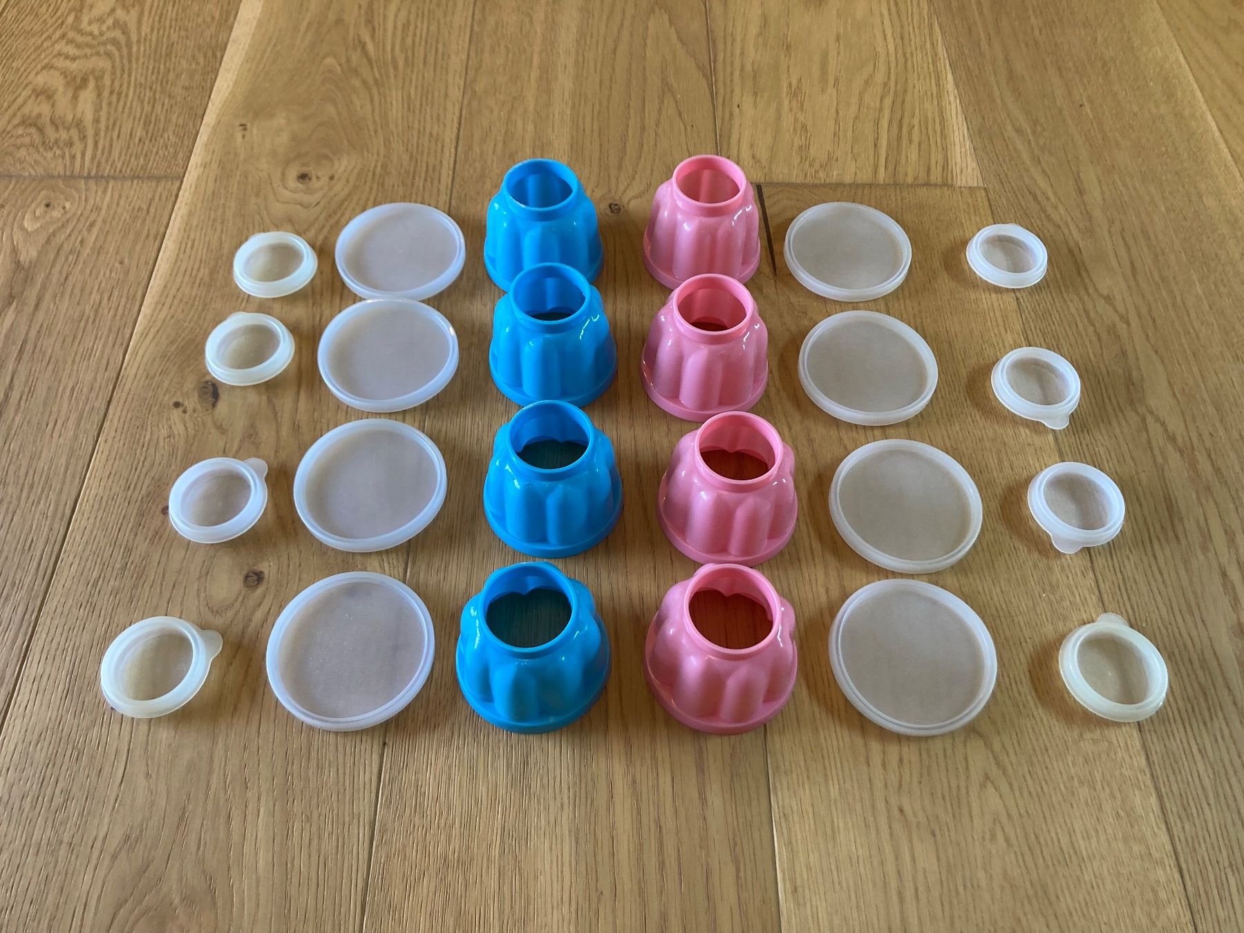 Backformen: Puddingförmchen Set 8 Stück – Gebraucht aus Wichtrach von Aramis3628