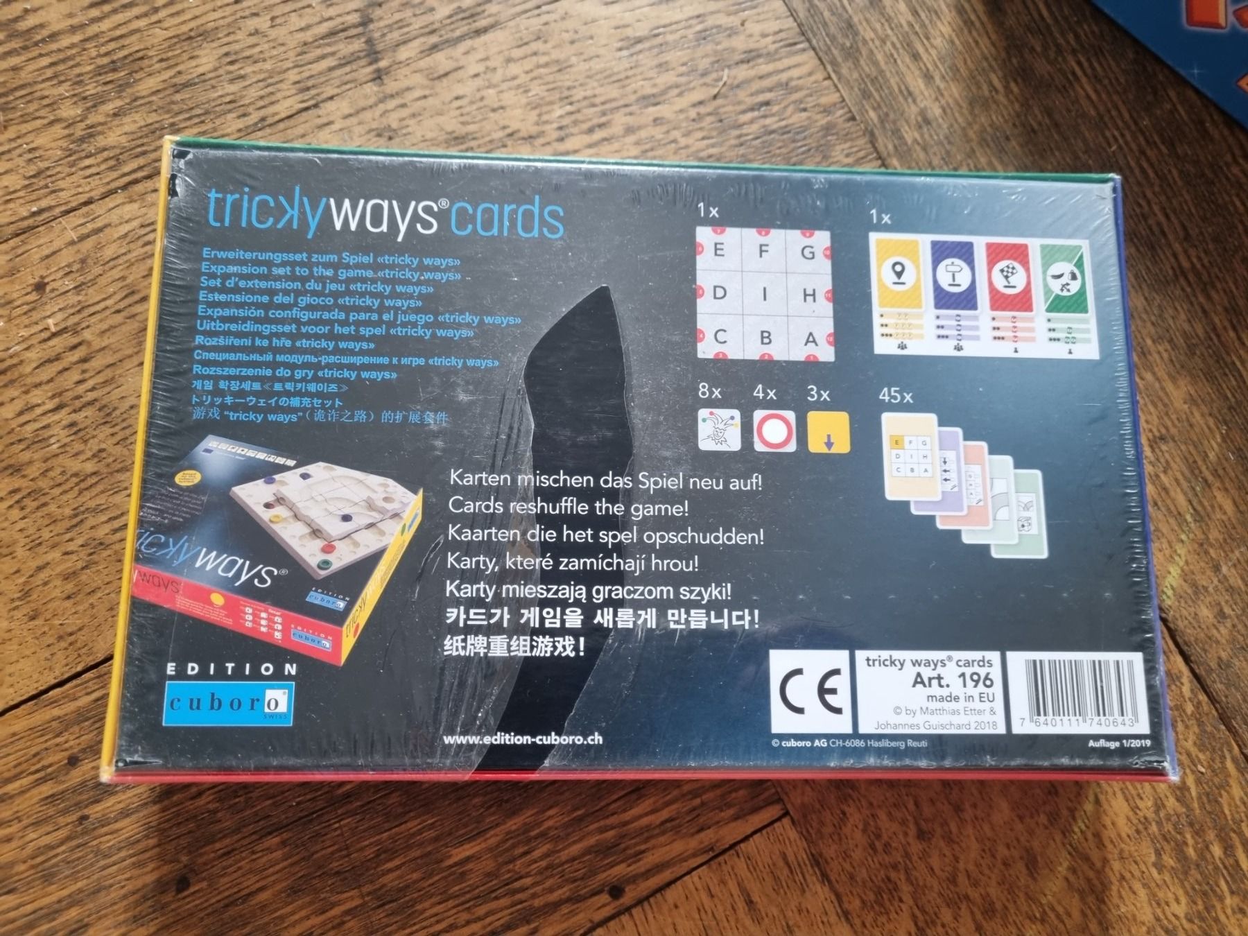Cuboro Giochi: Extension tricky ways cartes - NEUF cuboro – Nuovo e nell'imballaggio originale da Fribourg venduto da jarmilka 2