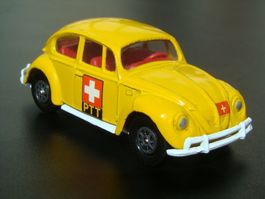 Corgi VW 1300 gelb PTT whizzwheels Art Nr 383  70er England