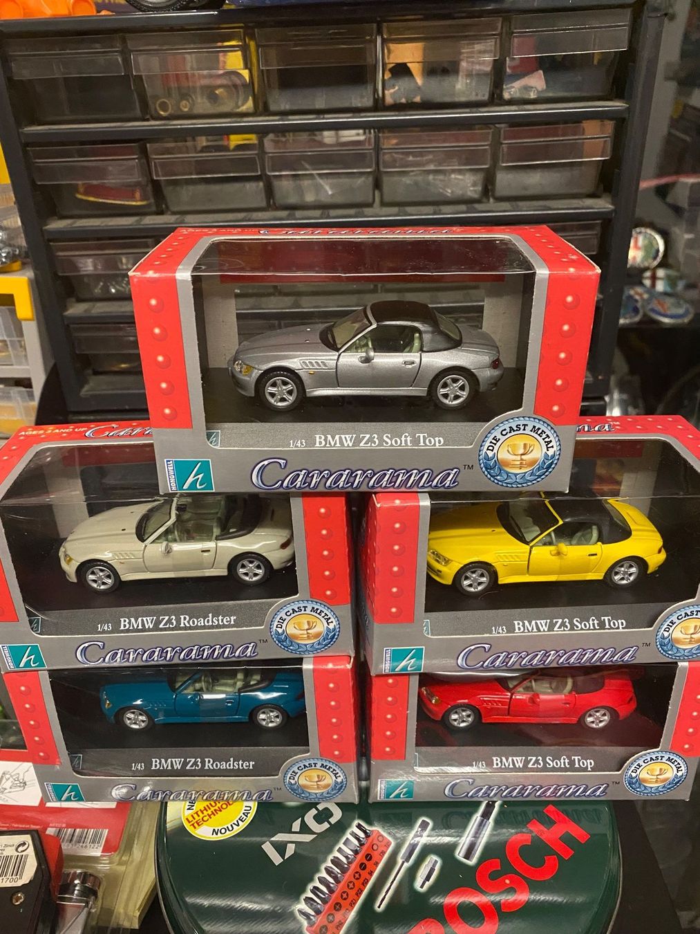 BMW Modellini d'auto: BMW Z3 Soft Top + Roadster – Nuovo e nell'imballaggio originale da St. Margrethen SG venduto da Alfista_159
