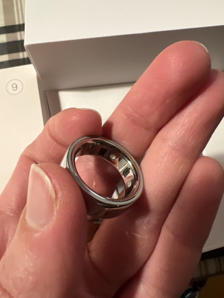 Oura Anelli: Oura Ring Gen 4 /Size 9 /Silver – Usato da Zürich venduto da barcelonina 3