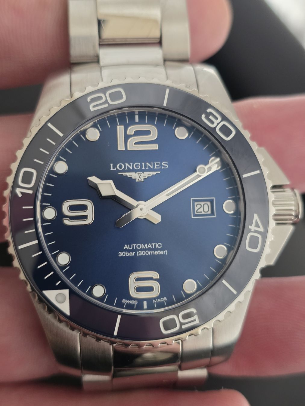 Longines Orologi: Longines HydroConquest Automatique Plongee 300m – Usato da Grand-Lancy venduto da Precision-GE