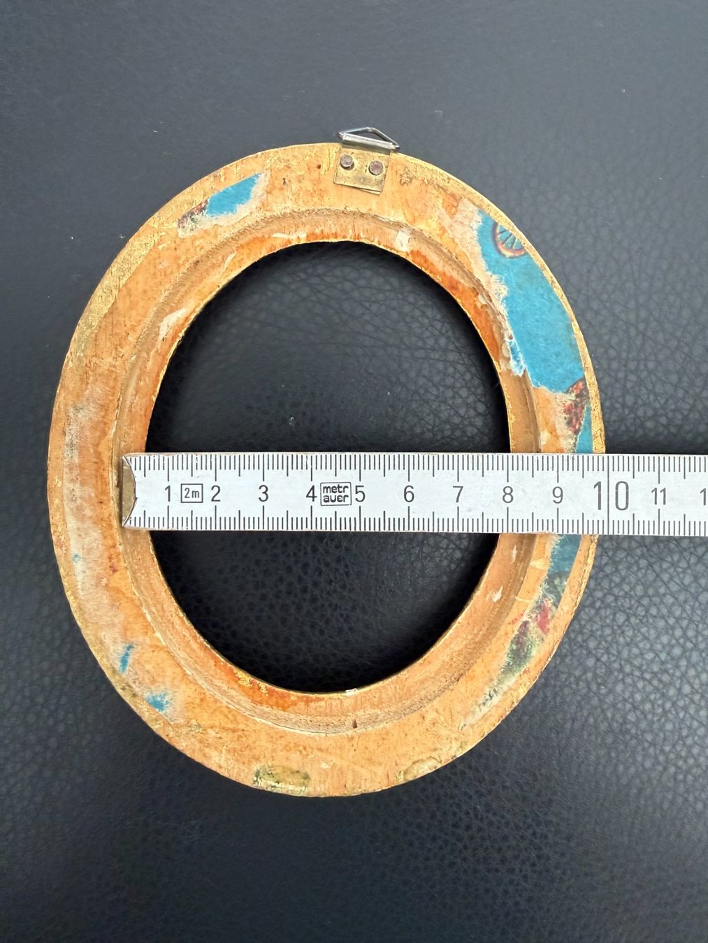 Bilderrahmen: Bilderrahmen Holz  oval  ohne Glas – Gebraucht aus Subingen von ArtBead 6
